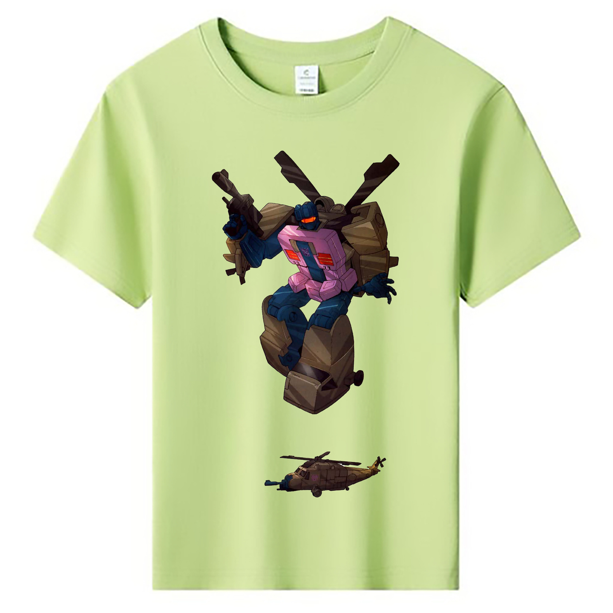 （画像用）  綿100％キッズTシャツ（フロントプリント）